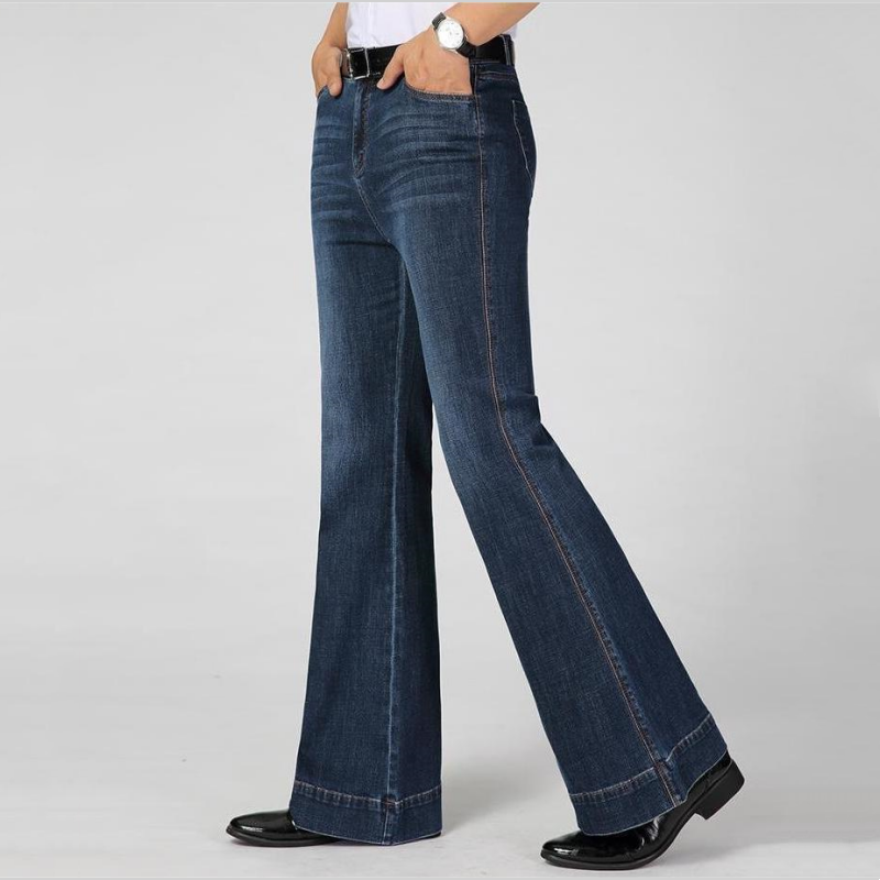 Sommer Atmungsaktive Damen Mid Waist Wide Leg Flared Pants