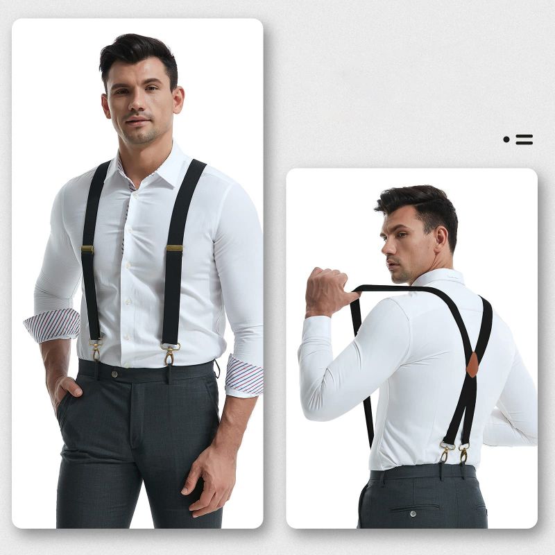 Leder Hosenträger für stilvolle & liebevolle
