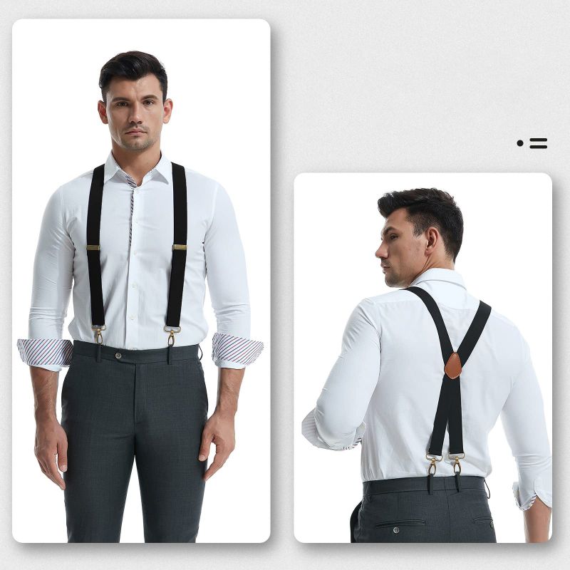 Leder Hosenträger für stilvolle & liebevolle