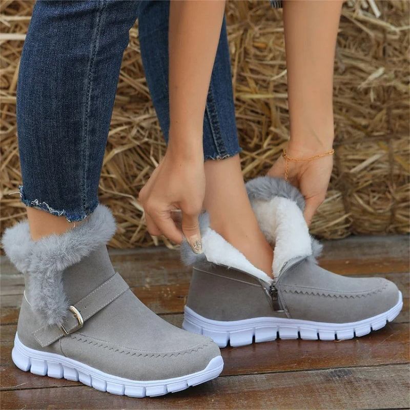🌸Neujahrsverkauf-49%OFF🌸Warme und bequeme Stiefel mit Fußgewölbeunterstützung