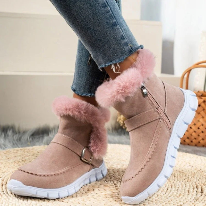 🌸Neujahrsverkauf-49%OFF🌸Warme und bequeme Stiefel mit Fußgewölbeunterstützung
