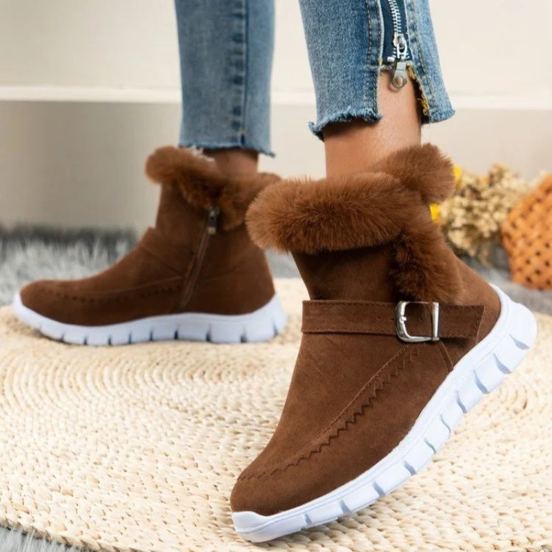 🌸Neujahrsverkauf-49%OFF🌸Warme und bequeme Stiefel mit Fußgewölbeunterstützung