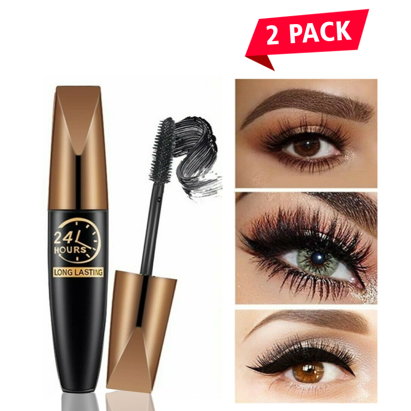 đ„ Kaufen Sie 1 und erhalten Sie 1 gratis đ„ Wasserfeste Mascara mit dicker Seidenfaser zur VerlĂ€ngerung der Wimpern