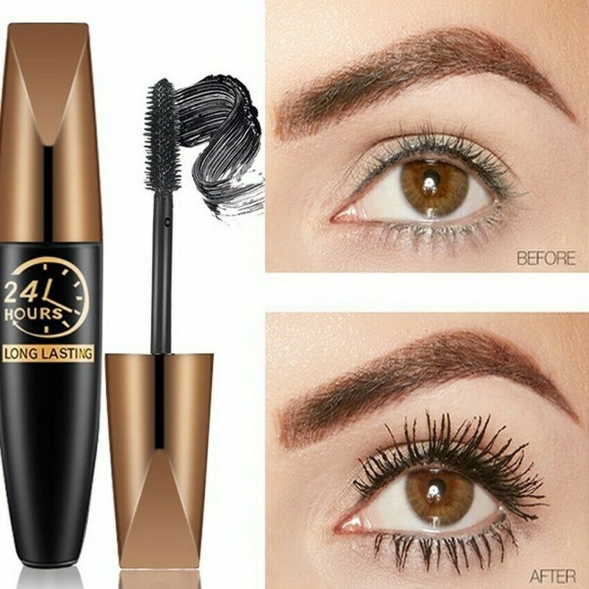 đ„ Kaufen Sie 1 und erhalten Sie 1 gratis đ„ Wasserfeste Mascara mit dicker Seidenfaser zur VerlĂ€ngerung der Wimpern