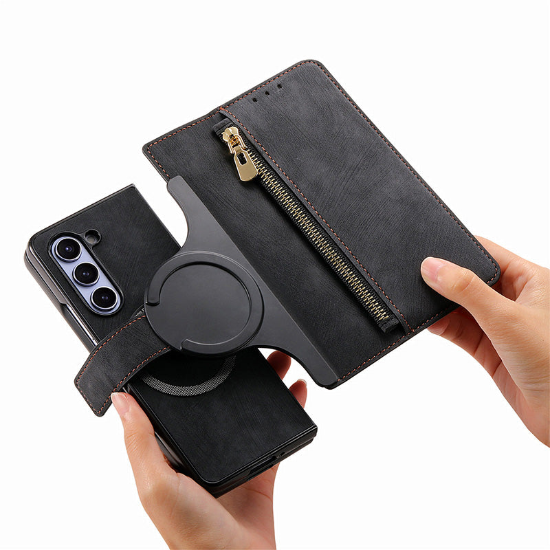 Abnehmbare magnetische Brieftasche für das Handy