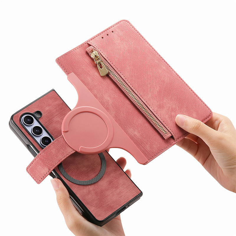 Abnehmbare magnetische Brieftasche für das Handy