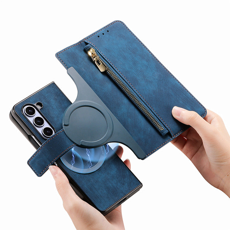 Abnehmbare magnetische Brieftasche für das Handy