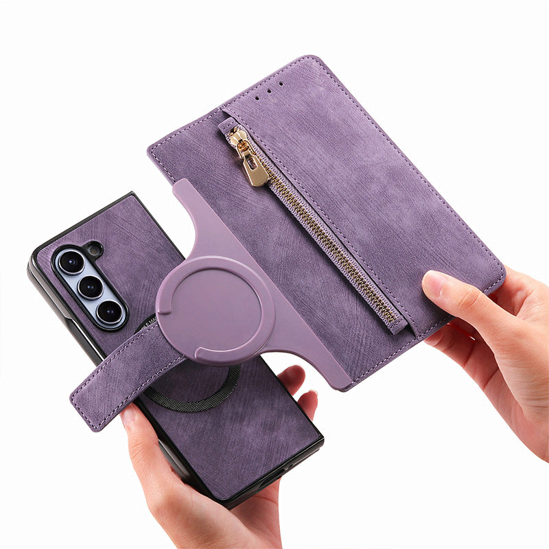 Abnehmbare magnetische Brieftasche für das Handy