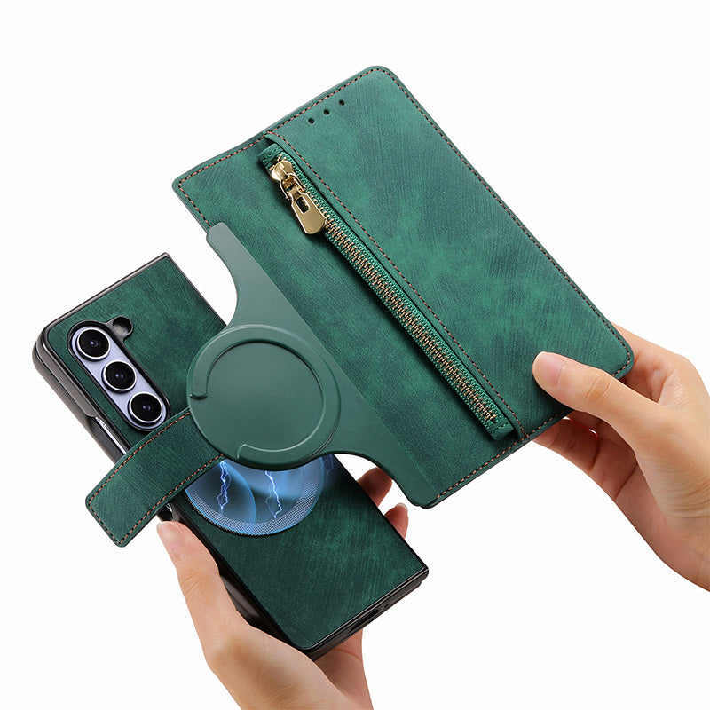 Abnehmbare magnetische Brieftasche für das Handy