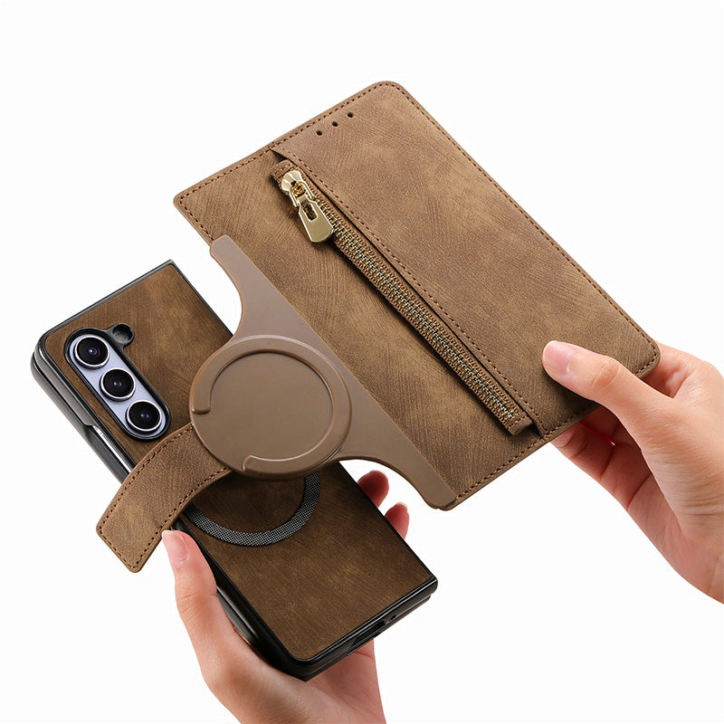 Abnehmbare magnetische Brieftasche für das Handy