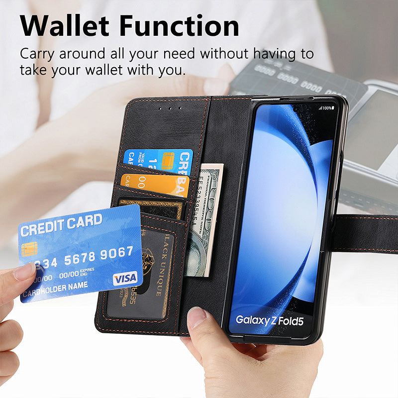 Abnehmbare magnetische Brieftasche für das Handy