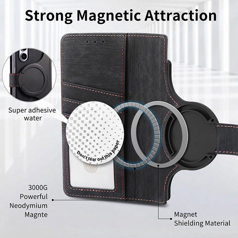 Abnehmbare magnetische Brieftasche für das Handy