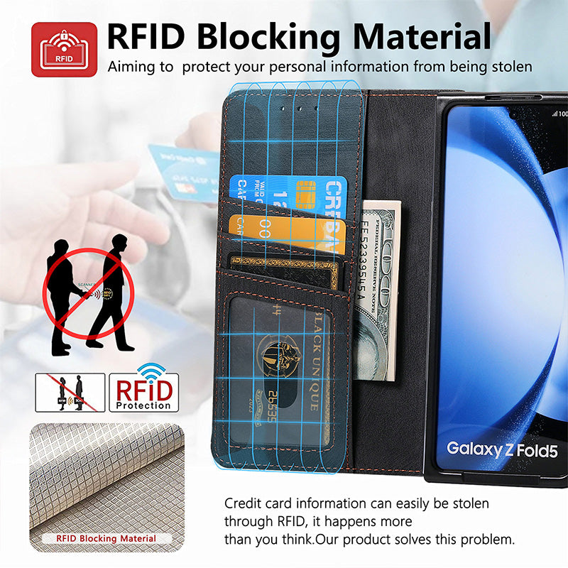 Abnehmbare magnetische Brieftasche für das Handy