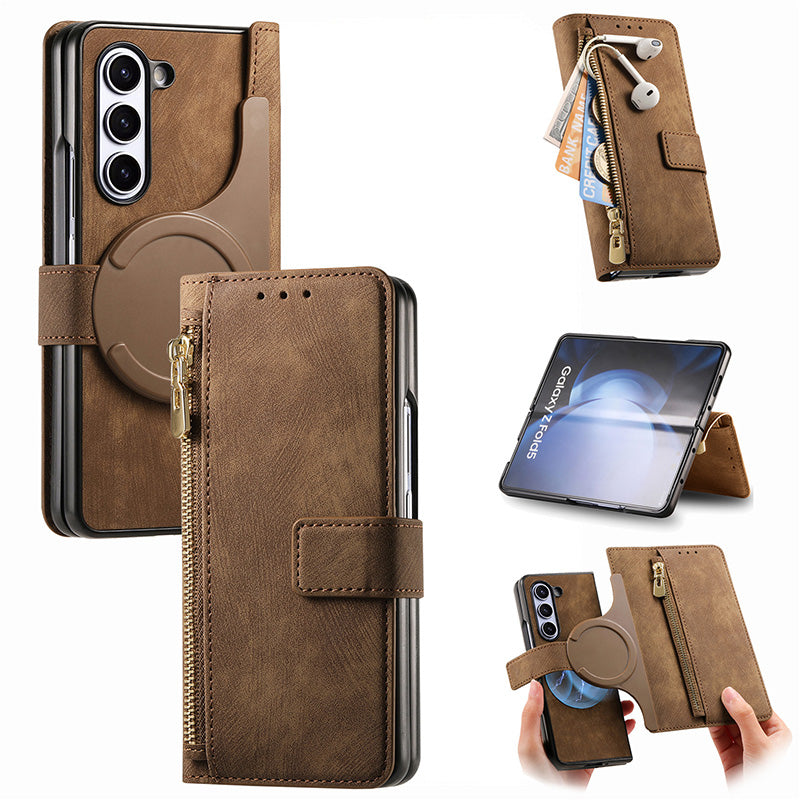 Abnehmbare magnetische Brieftasche für das Handy