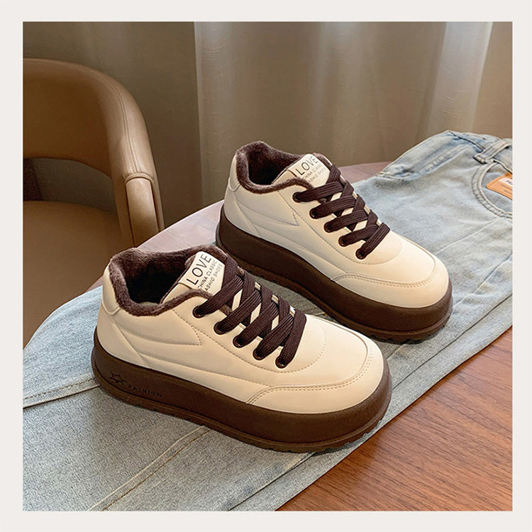 Warme lƤssige Damenschuhe mit Plateauš„Kostenlose Lieferungš„