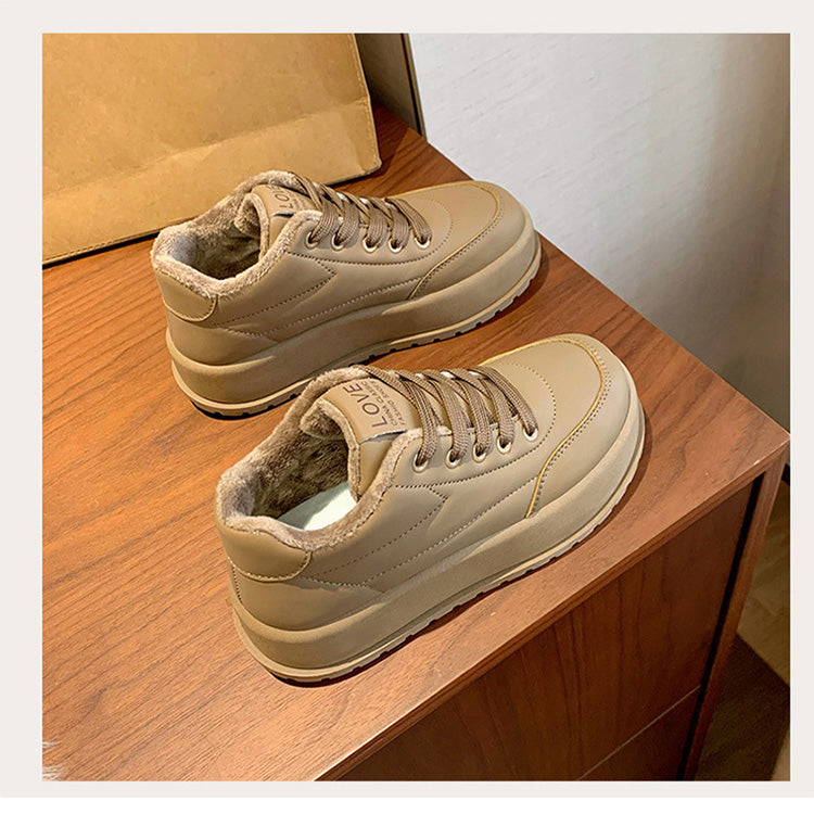 Warme lƤssige Damenschuhe mit Plateauš„Kostenlose Lieferungš„