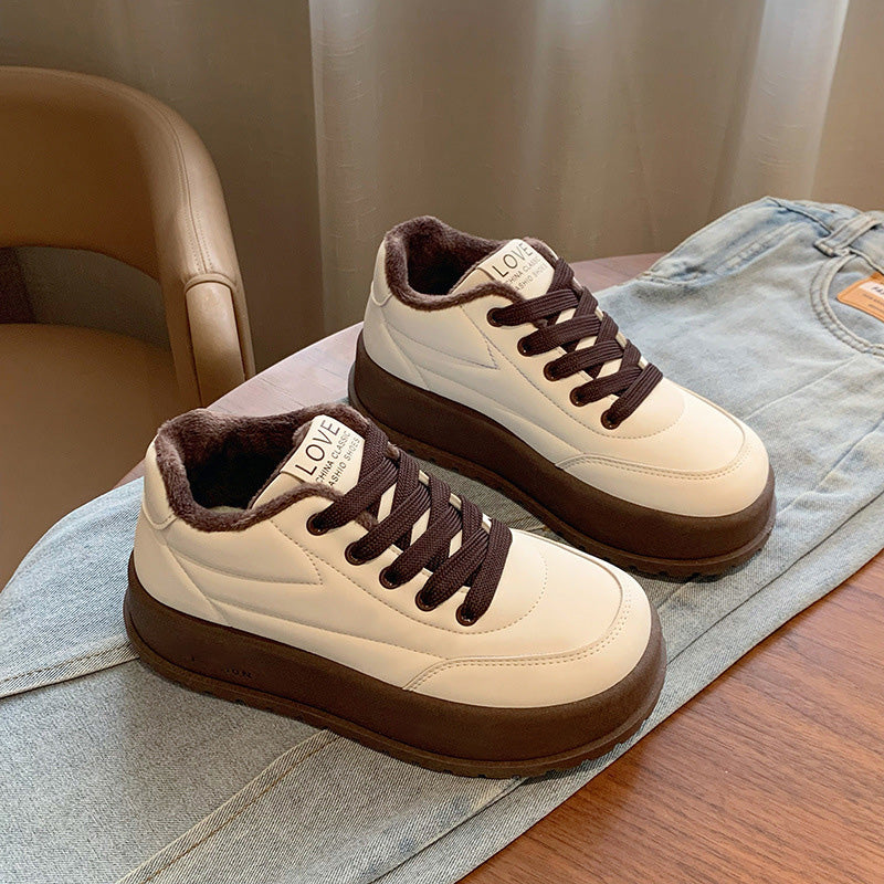 Warme lƤssige Damenschuhe mit Plateauš„Kostenlose Lieferungš„