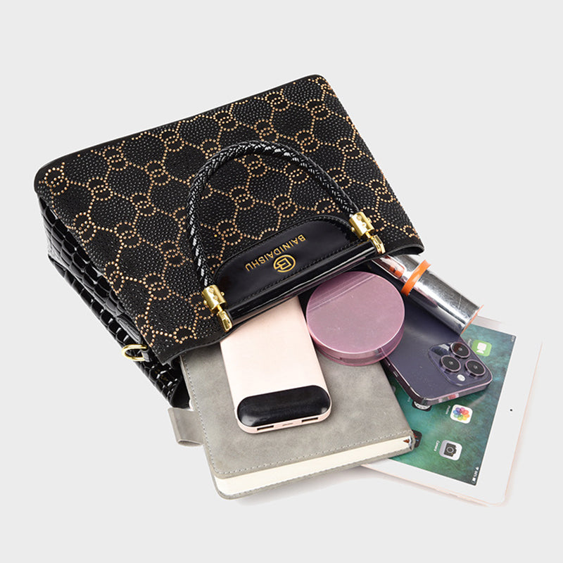 ⚡Flash Sale - 49% Rabatt🔥 Luxuriöse 3-Fach-Handtasche für Frauen mit Schulterriemen