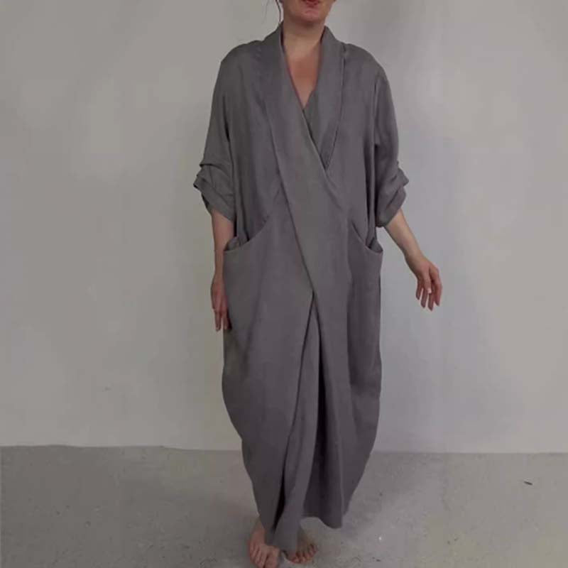 Stilvolles, einzigartiges, lockeres Cross-Kleid für Damen