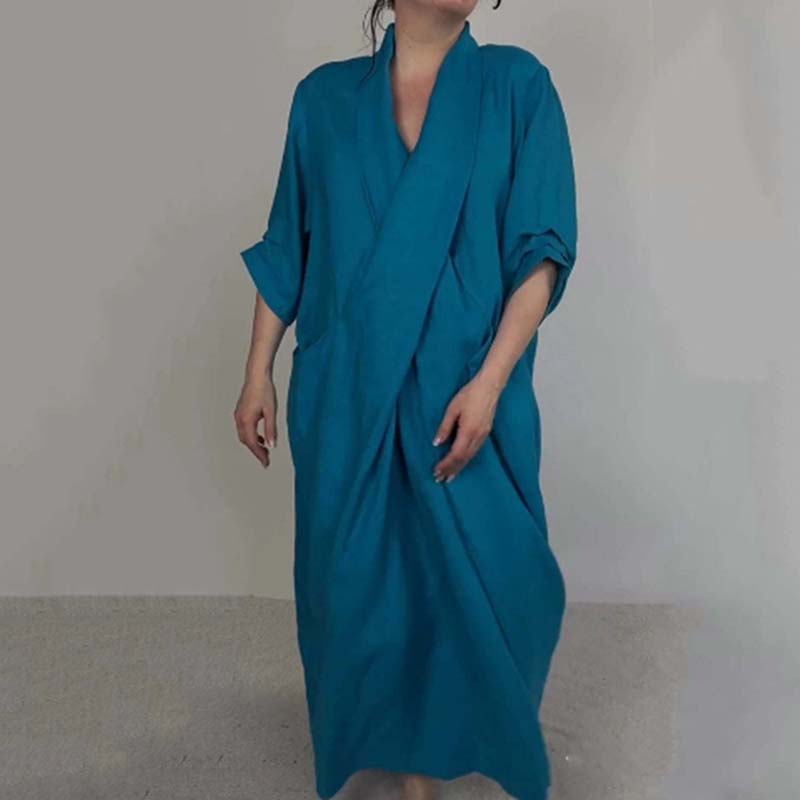 Stilvolles, einzigartiges, lockeres Cross-Kleid für Damen