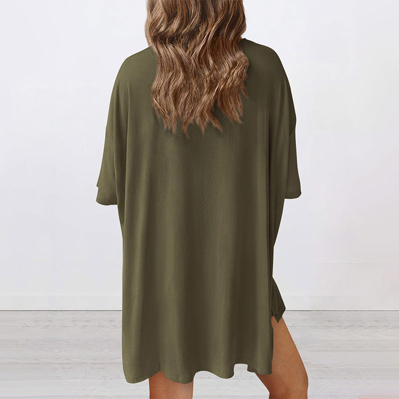 2025 Damen Sommer lässig übergroße Shirt Shorts Passende zweiteilige Casual Set