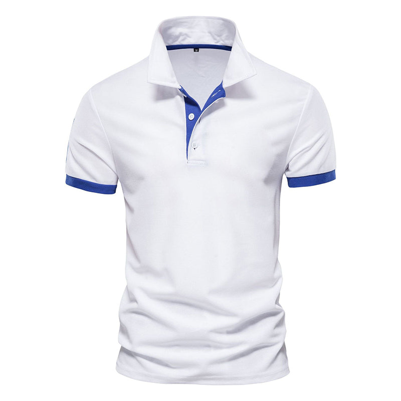 Men's Fawn Besticktes Kurzarmhemd