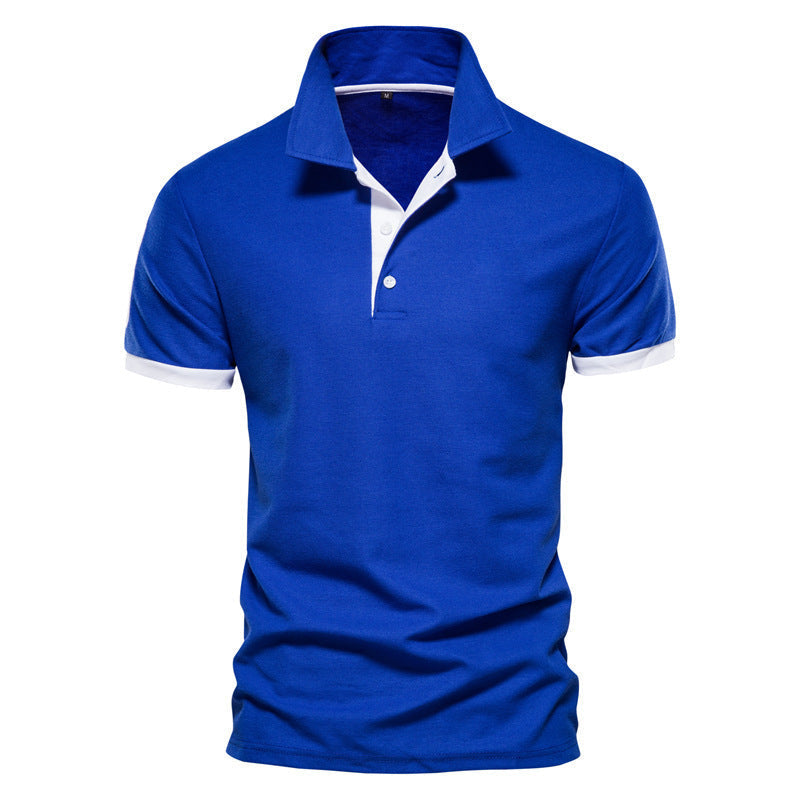 Men's Fawn Besticktes Kurzarmhemd