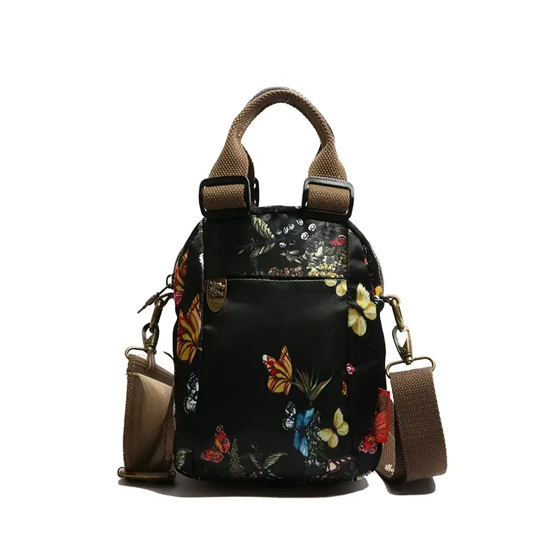 Damenmode Print Mehrschichtige Umhängetasche