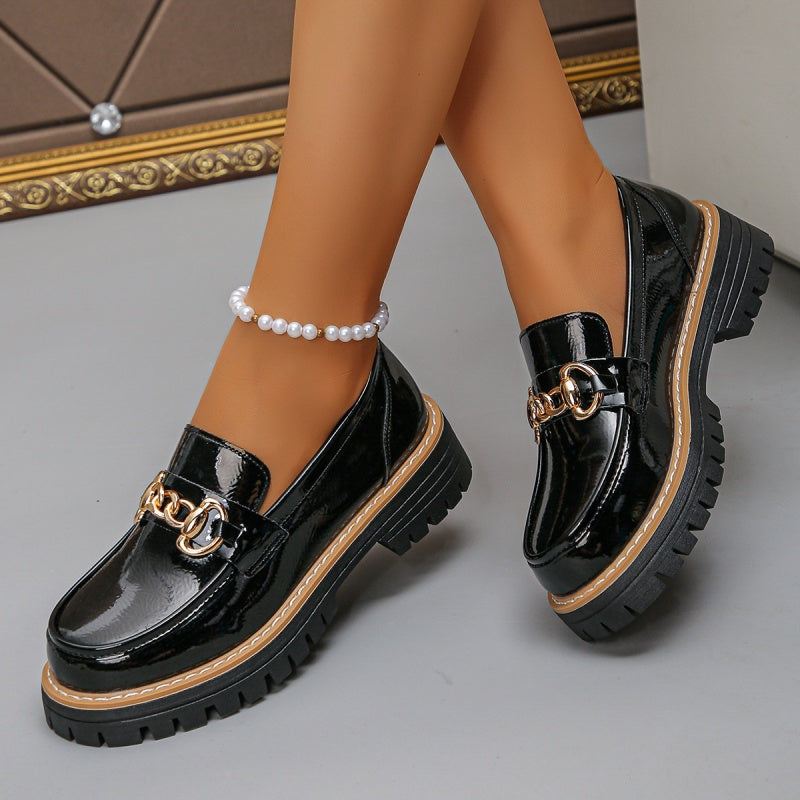 Vintage weiche Loafer für Damen
