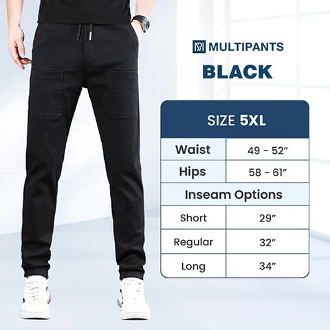 🔥MultiPants – Strapazierfähige Cargohose mit hohem Stretchanteil und vielen Taschen.