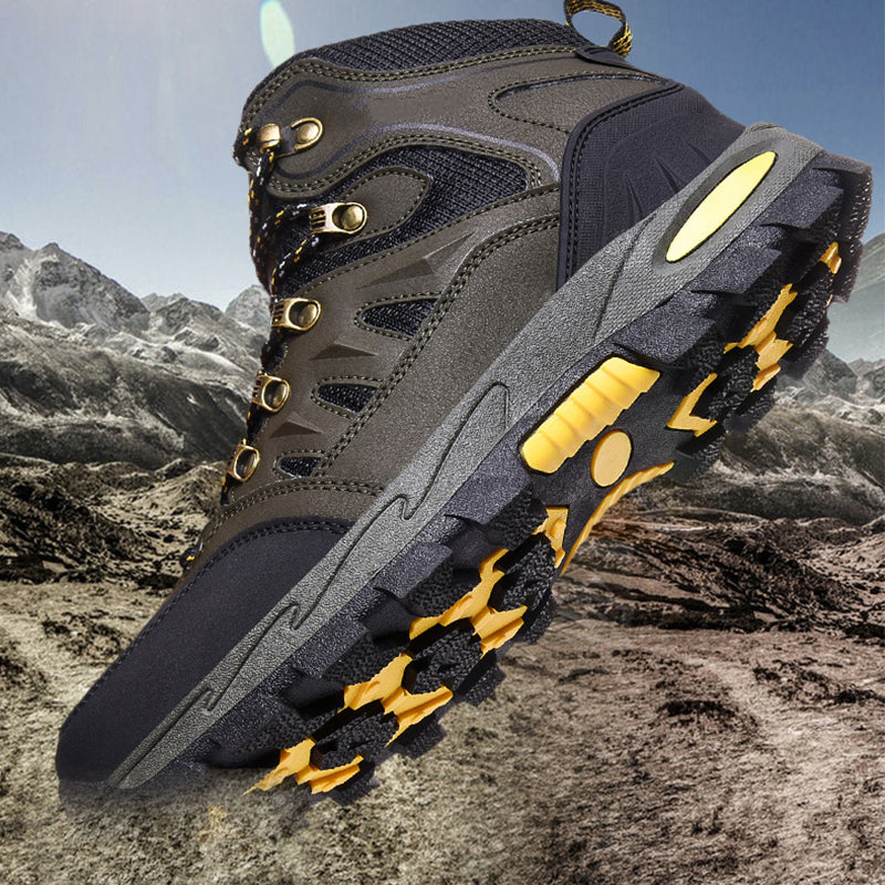 Hohe, leichte und rutschfeste Wanderschuhe