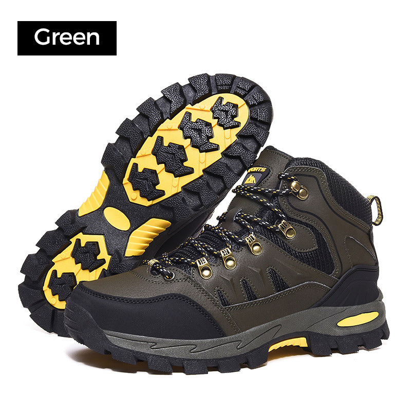 Hohe, leichte und rutschfeste Wanderschuhe