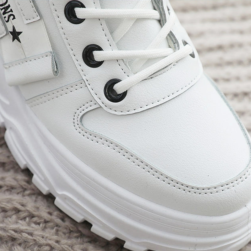 Wasserdichte, warme Schnürstiefelette für Damen