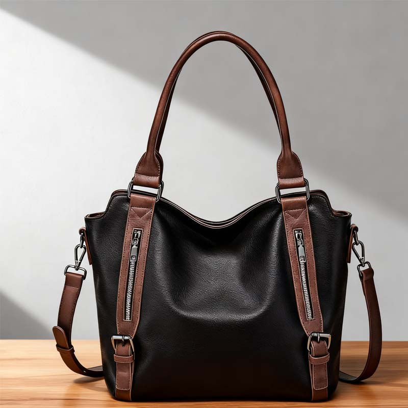 Geräumige Tasche für Frauen, lässiger Stil
