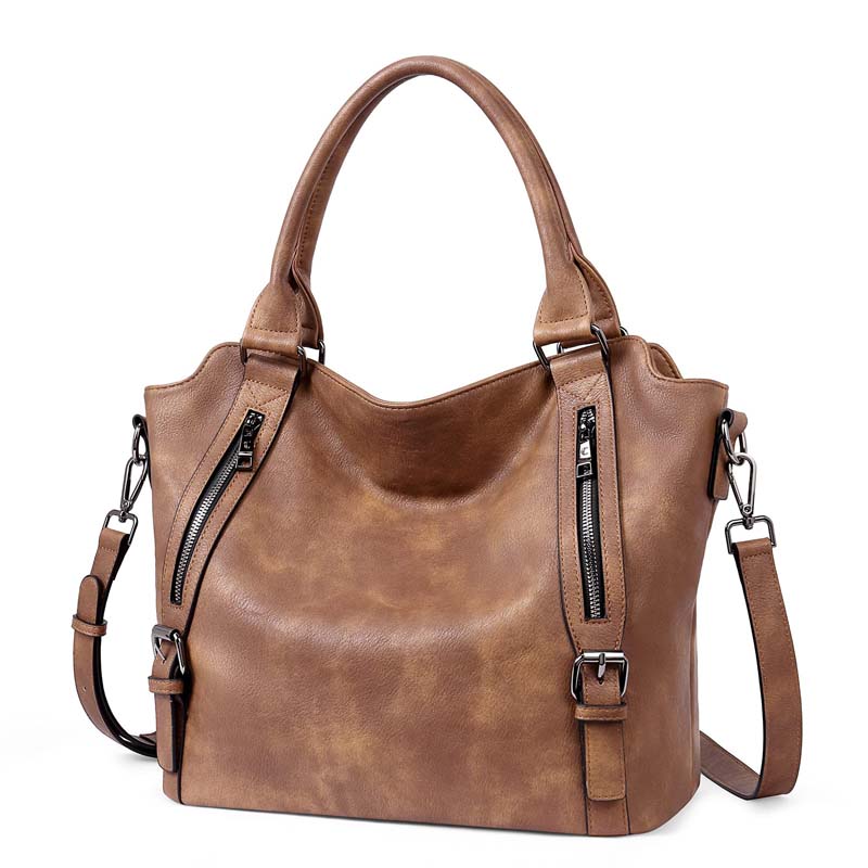 Geräumige Tasche für Frauen, lässiger Stil