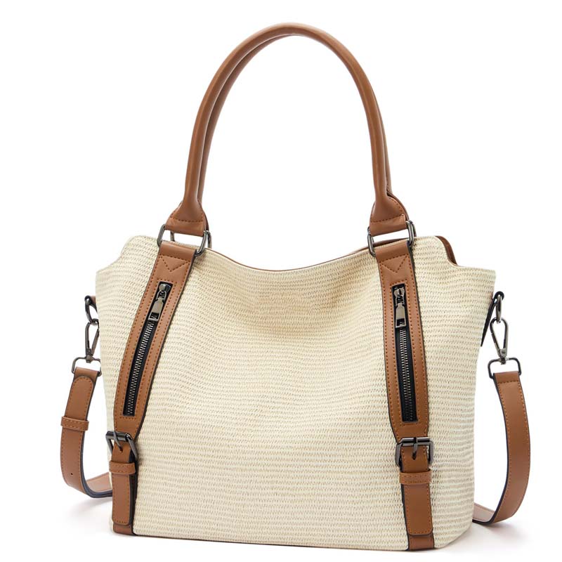 Geräumige Tasche für Frauen, lässiger Stil