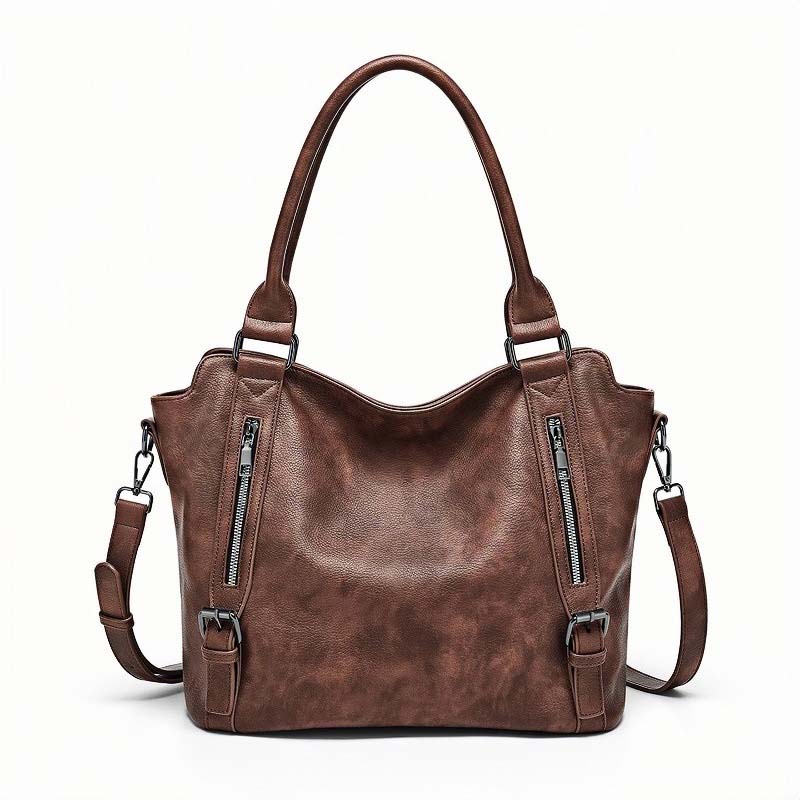 Geräumige Tasche für Frauen, lässiger Stil