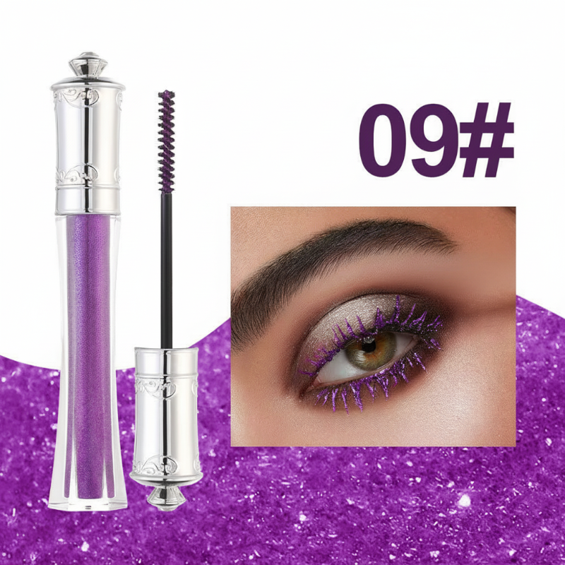 💎1 kaufen, 1 gratis dazu🌟Wasserfeste, funkelnde, farbige Mascara