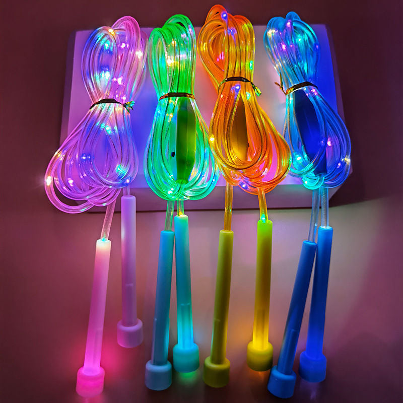 🌟✨ LED-Leuchtseil zum Springen – Mit 3 einstellbaren Modi & stoßfestem Design für langanhaltenden Spielspaß! 💡🏃♀️ Perfekt für Outdoor-Aktivitäten, nachhaltig mit wiederaufladbarem Akku. 🌿