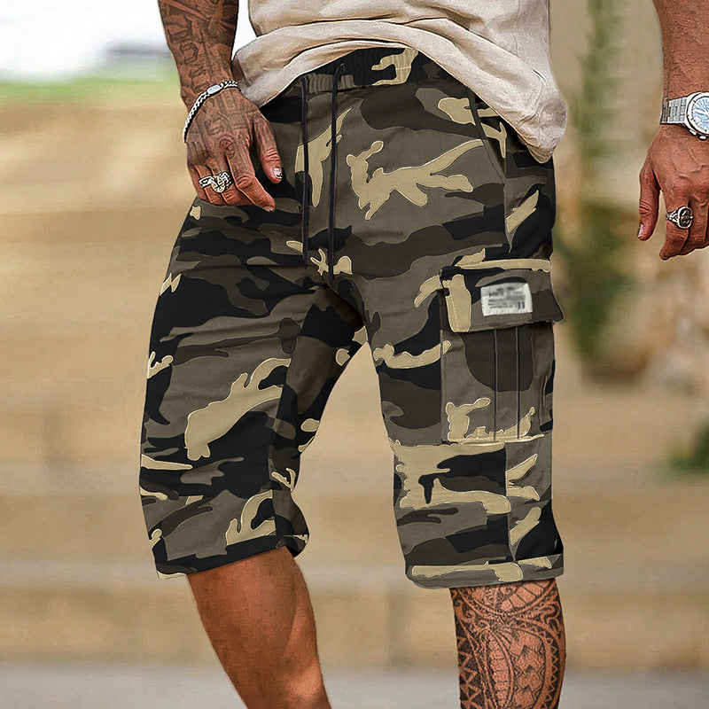 🩳 50% RABATT! 🔥 Herren-Camo-Cargoshorts mit Mehreren Taschen – Bequem, Strapazierfähig & Perfekt für Outdoor-Aktivitäten 🏕️