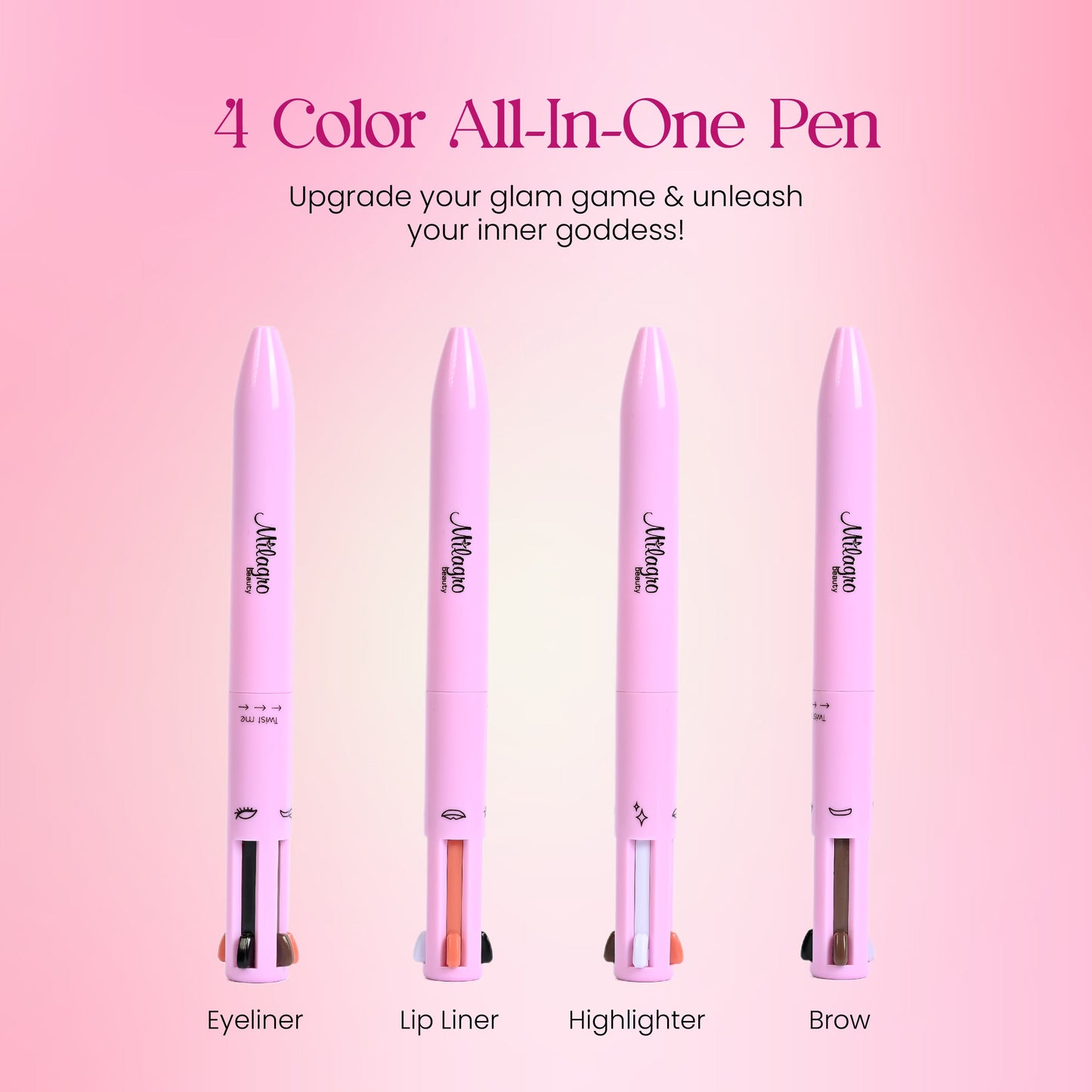 4-in-1-Make-up-Stift für unterwegs