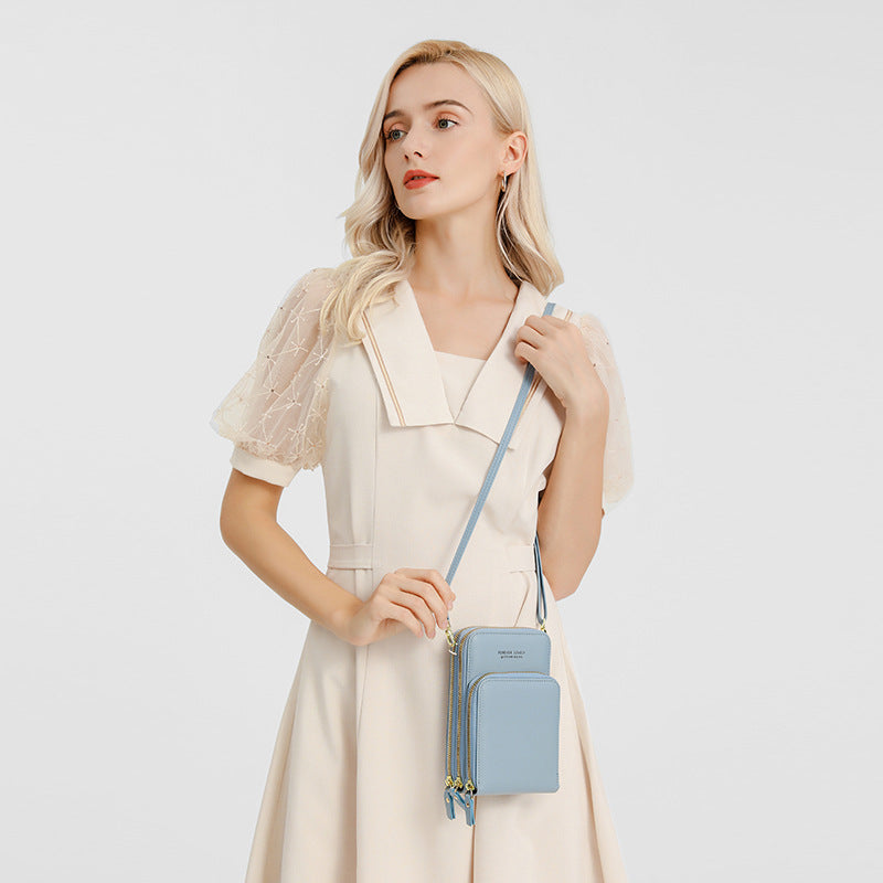 Multifunktionale Brieftasche für Telefon mit Schulterriemen❤Kaufe 2 kostenlose Lieferung