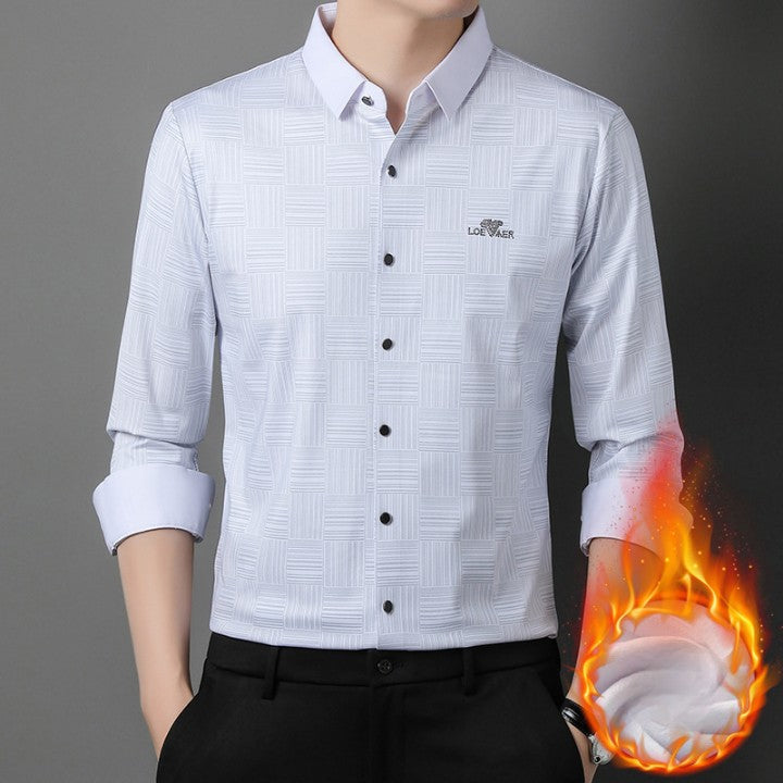 🔥BUY 2 Kostenloser Versand🔥Herren Langarm faltenfreies Freizeithemd