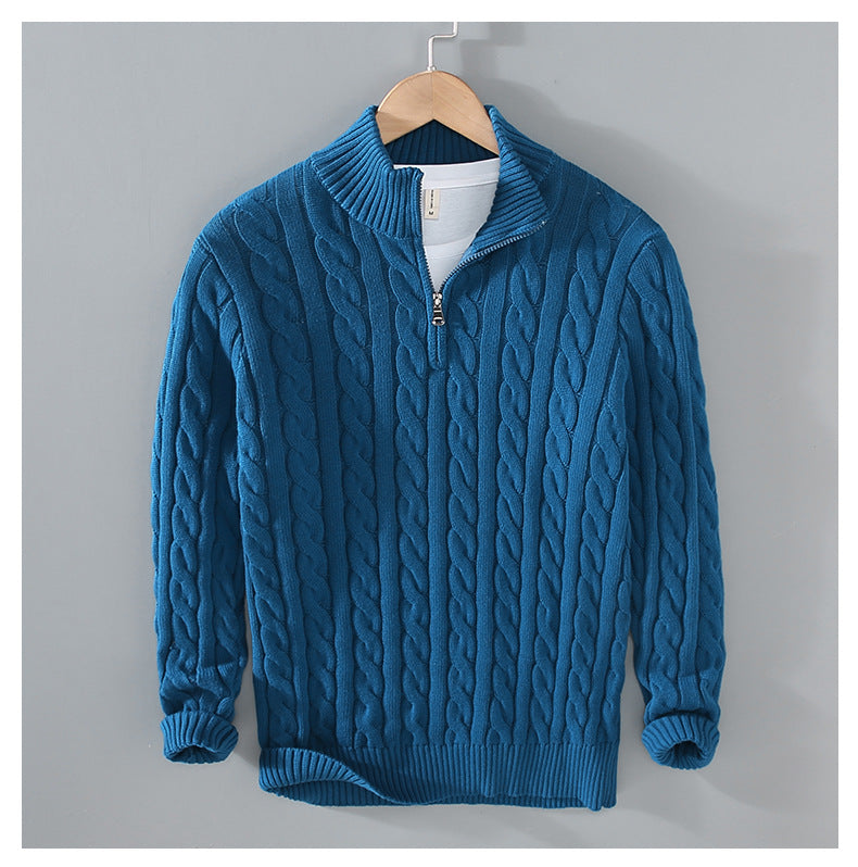Herren-Rollkragenpullover aus reiner Baumwolle【Kaufen Sie 2 und erhalten Sie kostenlose Lieferung】