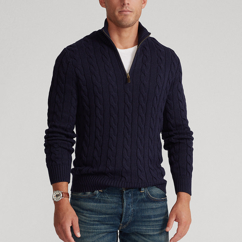 Herren-Rollkragenpullover aus reiner Baumwolle【Kaufen Sie 2 und erhalten Sie kostenlose Lieferung】