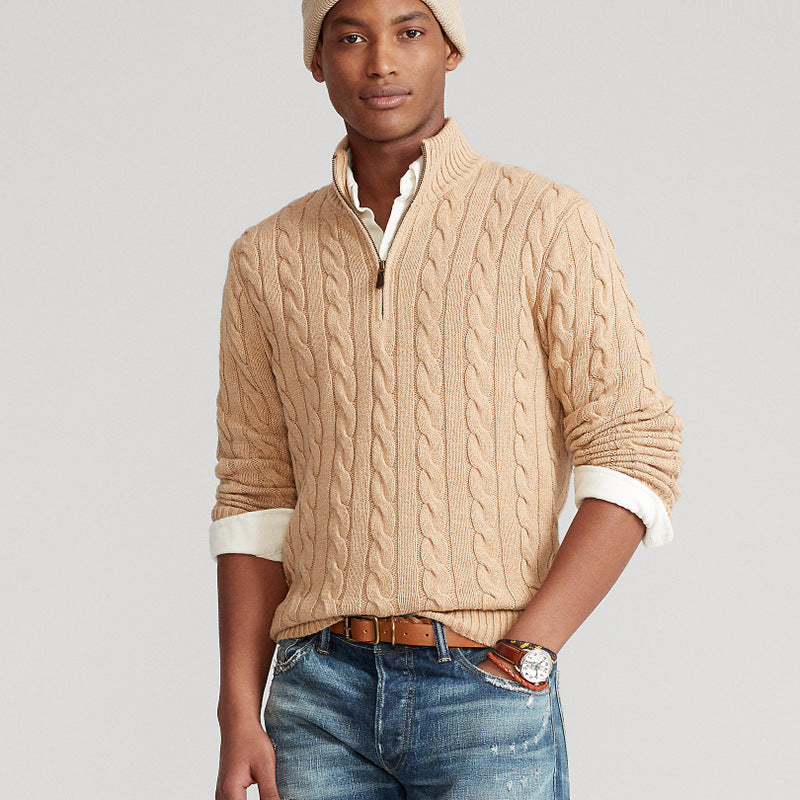 Herren-Rollkragenpullover aus reiner Baumwolle【Kaufen Sie 2 und erhalten Sie kostenlose Lieferung】