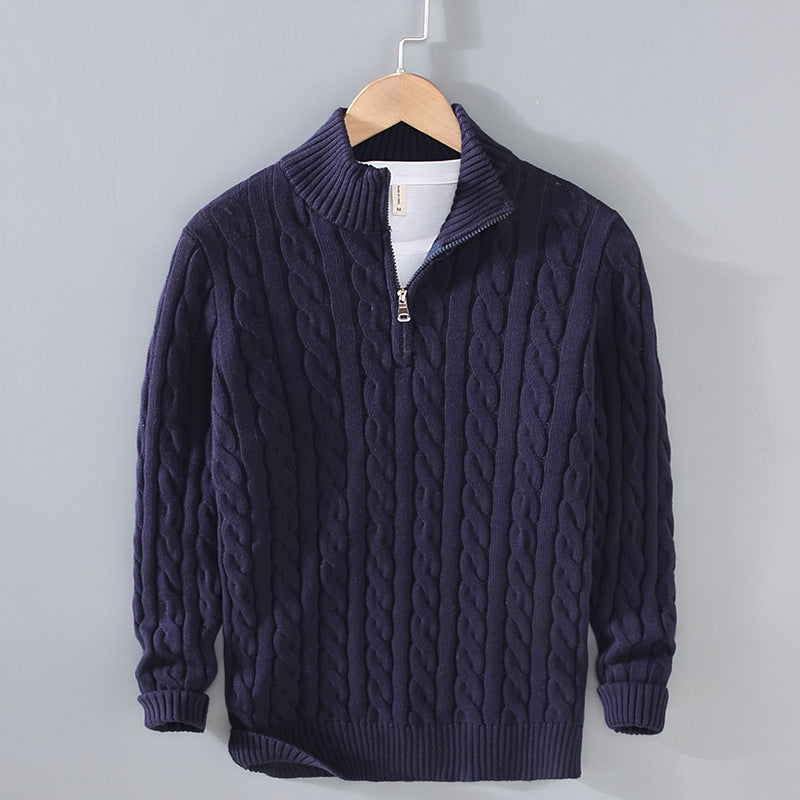 Herren-Rollkragenpullover aus reiner Baumwolle【Kaufen Sie 2 und erhalten Sie kostenlose Lieferung】