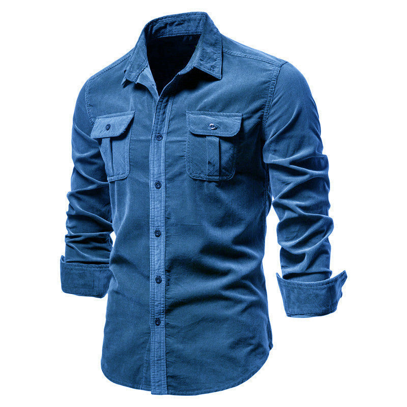 Cord Herren Business-Hemd