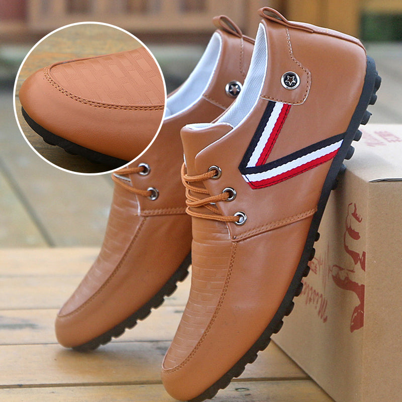 ?Einkaufszentrum Rabatte - 50% OFF? Hochwertige Herren Freizeitschuhe aus Leder