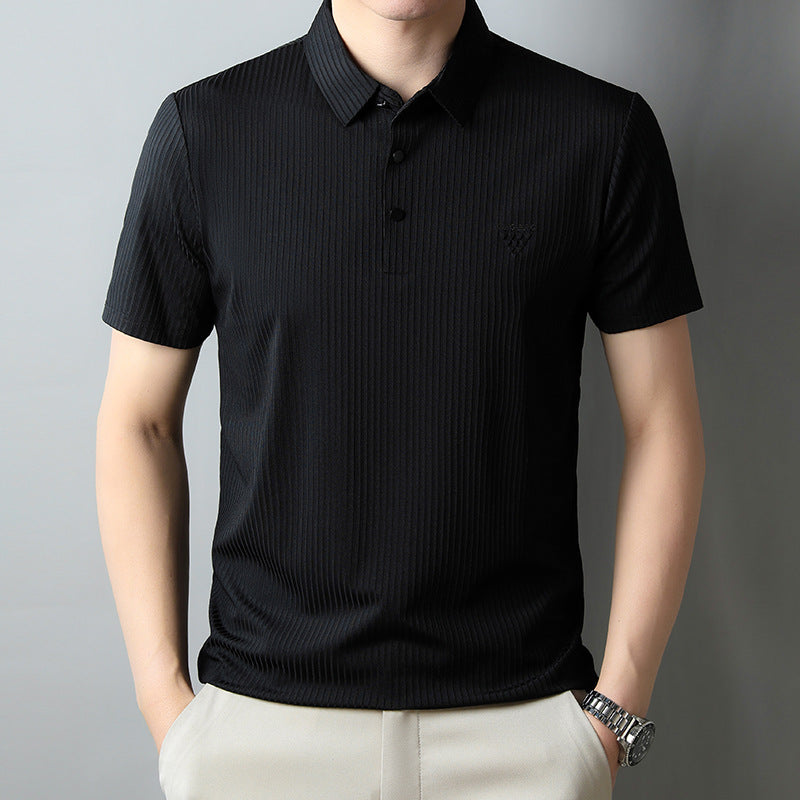 ?Neu für 2023 ? Bügelfrei übergroße Stretch Herren Business Casual kurze Ärmel